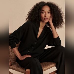 VARLEY Celeste Button Through Sweater NWOT